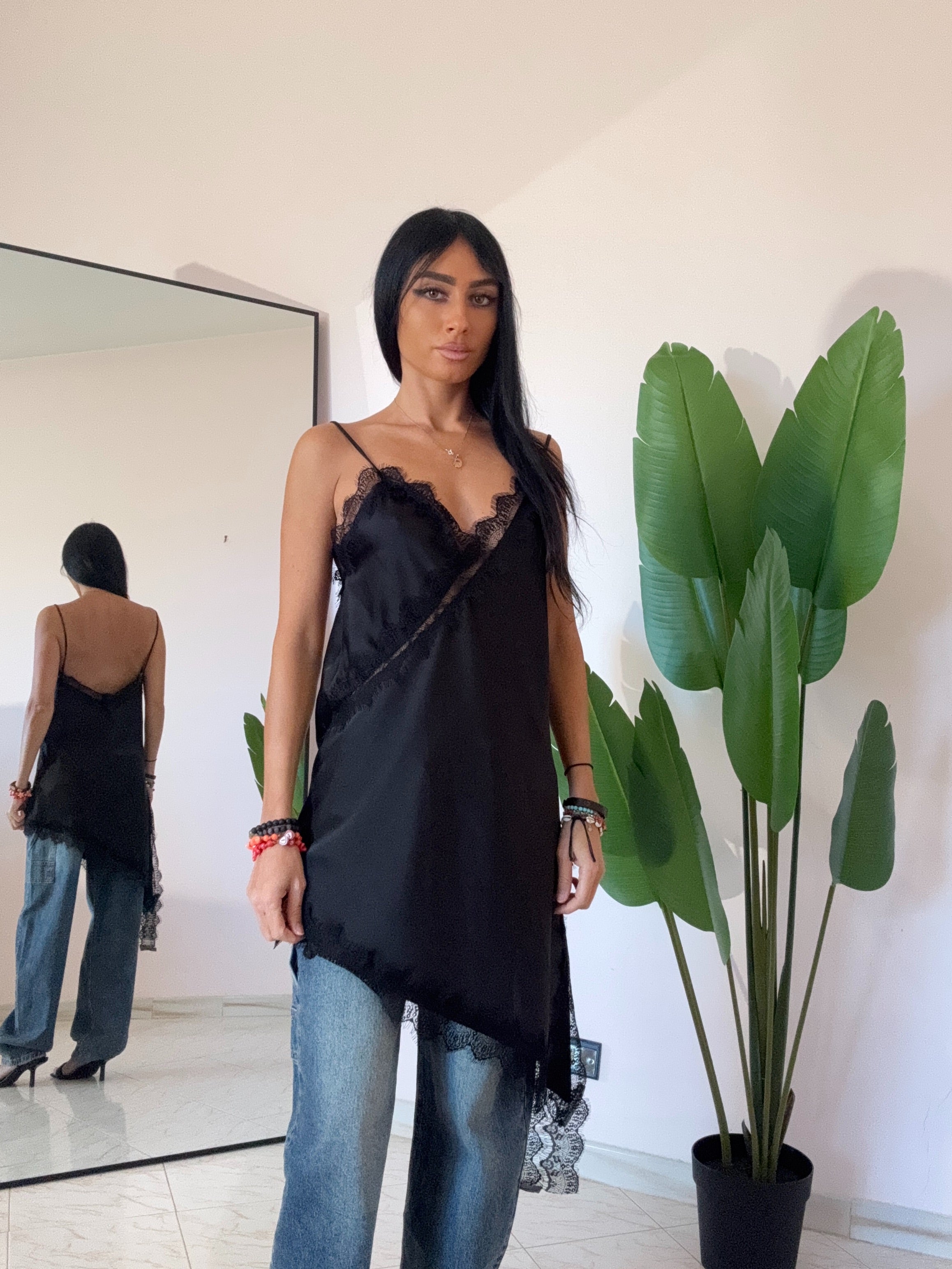 Top/Vestito Satin